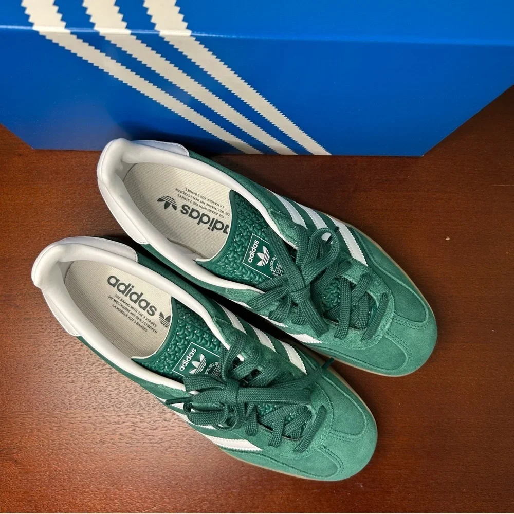 adidas Gazelle Indoor Collegiate Green Gum (8M / 9W) - Picture 6 of 14